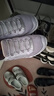 Skechers斯凱奇閃穿鞋女童春秋懶人一腳蹬休閑鞋時尚輕便運動鞋319055L 曬單實拍圖