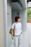 PEDROHOBO包25秋季新品簡(jiǎn)約氣質(zhì)磁吸扣單肩包女包PW2-36390019 沙色 M 曬單實(shí)拍圖