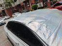 WYOU汽車天窗全景遮陽簾防曬隔熱膜車載用前后遮光板車頂上遮陽擋天幕 通用大號 適配 SUV、越野車、MPV 曬單實拍圖
