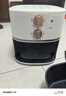 美的（Midea）空氣炸鍋易用旋鈕 家用實(shí)用大容量5.3L 不用翻面 蒸汽嫩烤 輕音烘炸 金屬內(nèi)腔無(wú)異味  MF-KZE535J5 曬單實(shí)拍圖