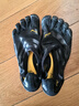 Vibram五指鞋男 赤足室內(nèi)運(yùn)動(dòng)訓(xùn)練鞋跑步舉重硬拉深蹲健身鞋透氣網(wǎng)面橡膠底鞋EL-X 黑色 40 曬單實(shí)拍圖