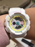 卡西歐（CASIO）手表女BABY-G多功能時尚防水運動學(xué)生考試電子石英女表禮物送女友 BA-110TM-7A /110XTM-7A 綺彩 曬單實拍圖