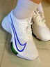 耐克（NIKE）AirZoomTempoNextReact中幫氣墊訓(xùn)練跑步鞋男款白藍(lán)綠 41 曬單實(shí)拍圖