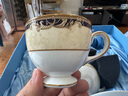 WEDGWOOD[停產(chǎn)]豐饒之角咖啡杯碟套裝骨瓷茶杯碟家用咖啡茶具套裝 豐饒之角2杯2碟 4件 曬單實拍圖