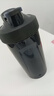 Blender Bottle搖搖杯運動健身水杯男士女生蛋白粉攪拌杯子大容量塑料杯子耐高溫 Tritan材質(zhì)黑色710ml 曬單實拍圖