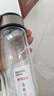 【?京東物流配送】高硼硅雙層玻璃杯大容量泡茶杯水杯子茶水分離 【雙層加厚】茶杯 350ml 1只 曬單實(shí)拍圖