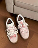 阿迪達斯 （adidas）三葉草女鞋 迪士尼瑪麗貓聯(lián)名款經(jīng)典厚底運動板鞋「T頭鞋」 JR4244/淺粉/漢玉白/柔和棕 36 曬單實拍圖