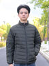 波司登（BOSIDENG）25年新款輕薄羽絨服男短款90絨三防面料保暖內(nèi)膽外套 苔原綠4846-淺春色 L 180/100A 體重約140-155斤 曬單實(shí)拍圖