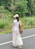 莫代爾甜美花苞裙褲女夏季薄款2025新款寬松垂感半身褲裙休閑冰絲闊腿褲 花色花苞裙褲【常規(guī)款】 S 【建議80-100斤】 曬單實(shí)拍圖