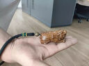 大善堂綠檀木貔貅手把件文玩盤玩把玩物件男士隨身手玩把件掛件飾品解壓 簡(jiǎn)約+不刻字款 無規(guī)格 曬單實(shí)拍圖