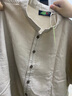 楠中國風(fēng)男士休閑褲苧麻透氣直筒褲夏季簡約百搭褲子寬松薄款松緊褲 27#黑色 XL 曬單實(shí)拍圖