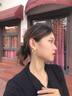 紀(jì)詩哲（GIEVSZHE）交疊圓環(huán)耳釘女氣質(zhì)時(shí)尚百搭耳環(huán)耳飾七夕情人節(jié)生日禮物送女友 優(yōu)雅白百搭圓環(huán)耳飾【精品禮盒】 曬單實(shí)拍圖