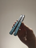 無(wú)疆飛蝶無(wú)疆海妖蝴蝶刀v3練習版【桔梗balisong】鋁柄花式進(jìn)階安全未開(kāi)刃 白藍漸變 曬單實(shí)拍圖
