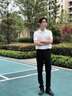 皮爾卡丹（pierre cardin）休閑褲男士秋冬季商務(wù)正裝修身西裝長褲子彈力職場上班免燙西褲 黑色 34 （145-160斤） 曬單實拍圖