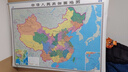 【官方正版 升級(jí)精裝版】2025 中國地圖掛圖 大尺寸1.5米*1.1米 高清印刷防水覆膜帶掛桿掛繩 學(xué)生辦公室書房家庭裝飾掛圖掛畫墻貼精美裝飾   曬單實(shí)拍圖