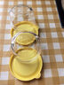 onlycook便攜玻璃保鮮盒小飯盒外帶密封咸菜盒蘸料碗家用寶寶輔食 保鮮碗芝士黃/2個(gè) 曬單實(shí)拍圖