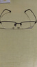 依視路（ESSILOR）鉆晶膜御A4防藍(lán)光膜巖近視眼鏡片男女眼鏡框多款可選配膜致 鈦架-半框-003-黑色 鏡框+鉆晶膜巖 1.60依視路非球面鏡片 曬單實(shí)拍圖