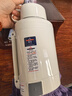 摩飛電器（Morphyrichards）電熱水壺便攜式燒水壺燒水杯旅行熱水壺不銹鋼大容量水壺戶外露營 MR6061C 1L 椰奶白 曬單實拍圖
