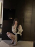 派吉鯊甜美法式荷葉邊波點襯衫上衣女2025早春新款氣質(zhì)別致漂亮小衫 襯衫 40 45kg/S 曬單實拍圖