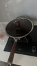 王源吉鑄鐵鍋炒菜鍋老式生鐵無涂層鐵鍋古法手工圓底炒鍋望江南32cm 曬單實拍圖