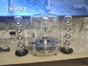 哈曼卡頓（Harman/Kardon）水晶三代音響 桌面電視電腦音箱 室內多媒體下沉式低音炮 SoundSticks 3代環(huán)繞立體聲 透明款 曬單實(shí)拍圖