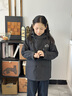 波司登2025秋季新款男女兒童一手長(zhǎng)三合一羽絨服保暖外套T250131340 黑色8056 130 /64 約 115-130cm 26kg 曬單實(shí)拍圖