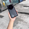 鑫京都適用vivox200s手機殼x200ultra保護(hù)殼全包雙面玻璃防摔免貼膜防偷窺磁吸鋁合金屬透明高端保護(hù)套 【簡黑-防窺】升級二代鋼化玻璃/防摔不碎 vivo x200s 曬單實拍圖