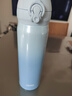膳魔師（THERMOS）保溫杯316鋼500ml男女士水杯中秋國慶節禮物JNL-500S漸變海洋藍 曬單實(shí)拍圖