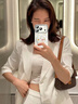 馳佚適用iPhone17promax手機(jī)殼新款蘋果17pro餅干旋轉(zhuǎn)支架波點(diǎn)17Air帶掛繩閃粉羽紗鏡頭全包硅膠防摔套 【古董白】自帶鏡頭膜鏡頭保護(hù) iphone 17 Pro Max 曬單實(shí)拍圖