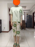 芬騰睡衣女100%純棉2025年夏季新品薄款可外穿高級感家居服 曬單實拍圖