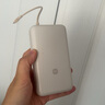 小米（MI）【3C認(rèn)證】小米自帶線充電寶20000 33W 淺咖色 適用小米/紅米/redmi/蘋果/安卓/手機(jī)可上飛機(jī)/火車 曬單實(shí)拍圖