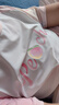笛莎童裝女童套裝2025夏季女寶印花束腳褲套裝 桃絨粉印花 110 曬單實(shí)拍圖