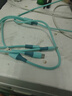 蘭沃港 數(shù)據(jù)線三合一充電線100W/66W/40W超級快充一拖三蘋果Type-c安卓手機iphone14/13/小米 1米藍 曬單實拍圖