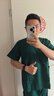 嘉獅刷手服短袖手術(shù)衣女醫生洗手服男醫生工作服口腔牙科手術(shù)工作套裝 【京倉直發(fā)】男款綠色短袖套裝 M （女款160-165，男款170-175） 曬單實(shí)拍圖