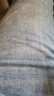 真維斯（JEANSWEST）牛仔褲男2025夏季青年男士寬松直筒長(zhǎng)褲彈力休閑長(zhǎng)褲淺藍(lán)薄款32 曬單實(shí)拍圖