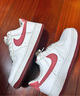 耐克NIKE緩震板鞋女空軍一號 AIR FORCE 1 運動鞋 FQ7626-100白38.5 曬單實拍圖