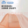尼多熊女童內(nèi)褲安全褲防走光寶寶平角內(nèi)褲打底褲兒童四角短褲 粉+白 S碼 曬單實拍圖
