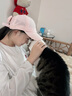 FILA斐樂(lè)軟頂棒球帽女帽2025夏季透氣運(yùn)動(dòng)帽遮陽(yáng)帽粉色帽子 曬單實(shí)拍圖