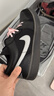 耐克NIKE休閑鞋男子AJ1 JORDAN 1 LOW 低幫運(yùn)動(dòng)鞋HV5968-001黑/白43 曬單實(shí)拍圖