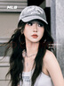 MLB帽子男女虞書欣明星同款牛仔軟頂棒球帽遮陽帽3ACPDS14N-50CGS-F 曬單實拍圖