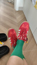 阿迪達(dá)斯 （adidas）三葉草系列 女 GAZELLE INDOOR W 休閑鞋 IE1051 淺猩紅  38.5  曬單實(shí)拍圖