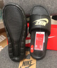 耐克男子一字拖緩震拖鞋秋季休閑官方NIKE VICTORI CN9675 006黑/金屬色/黑 42.5 曬單實(shí)拍圖
