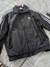 阿迪達(dá)斯 （adidas）三葉草系列 男子 WOVEN FBIRD TT 梭織外套 KB2466 黑色 L 曬單實拍圖