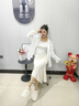 ECAC踩屎感軟底防滑洞洞鞋女士夏2025新款時(shí)尚孕婦透氣防臭厚底包頭拖 白粉【EVA孕婦設(shè)計(jì)防滑大底】 38-39 【適合37-38的腳】 曬單實(shí)拍圖