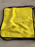 汽車(chē)用品養護速干鹿皮吸水毛巾加厚貓咪洗澡吸水毛巾洗車(chē)毛巾 汽車(chē)油膜-毛巾30*30-黃灰色5個(gè)裝 加大加厚 曬單實(shí)拍圖