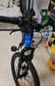 京東京造22英寸青少年兒童自行車學生山地車7速禧瑪諾碟剎生日禮物藍色 曬單實拍圖