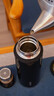 蘇泊爾（SUPOR）得閑大師保溫杯大容量泡茶燜茶水杯316L不銹鋼磁吸杯蓋教師節禮物 600mL玄黑-禮盒裝【磁吸杯蓋】 曬單實(shí)拍圖