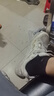 DIBOFEI男鞋2025年新款夏季軟底透氣網(wǎng)面百搭休閑跑步增高運動老爹鞋子男 米色 42 (260mm) 曬單實拍圖