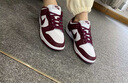 AJNIKER莆田純?cè)璂unk低幫運(yùn)動(dòng)氣墊減震板鞋男女學(xué)生情侶透氣休閑運(yùn)動(dòng)鞋 dunk-酒紅 42 【純?cè)瓨?biāo)準(zhǔn)碼】 曬單實(shí)拍圖
