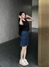 GEOX杰歐適女鞋2025春季新款真皮時尚百搭撞色休閑鞋女白鞋板鞋單鞋潮 杏色 38 曬單實拍圖